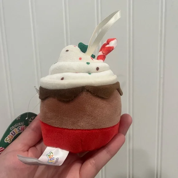 Squishmallows Sivi The Christmas Holiday Hot Cocoa Peppermint Latte 4” - Picture 2 of 5